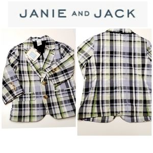 Janie and Jack pastel blazer size 6-12 months